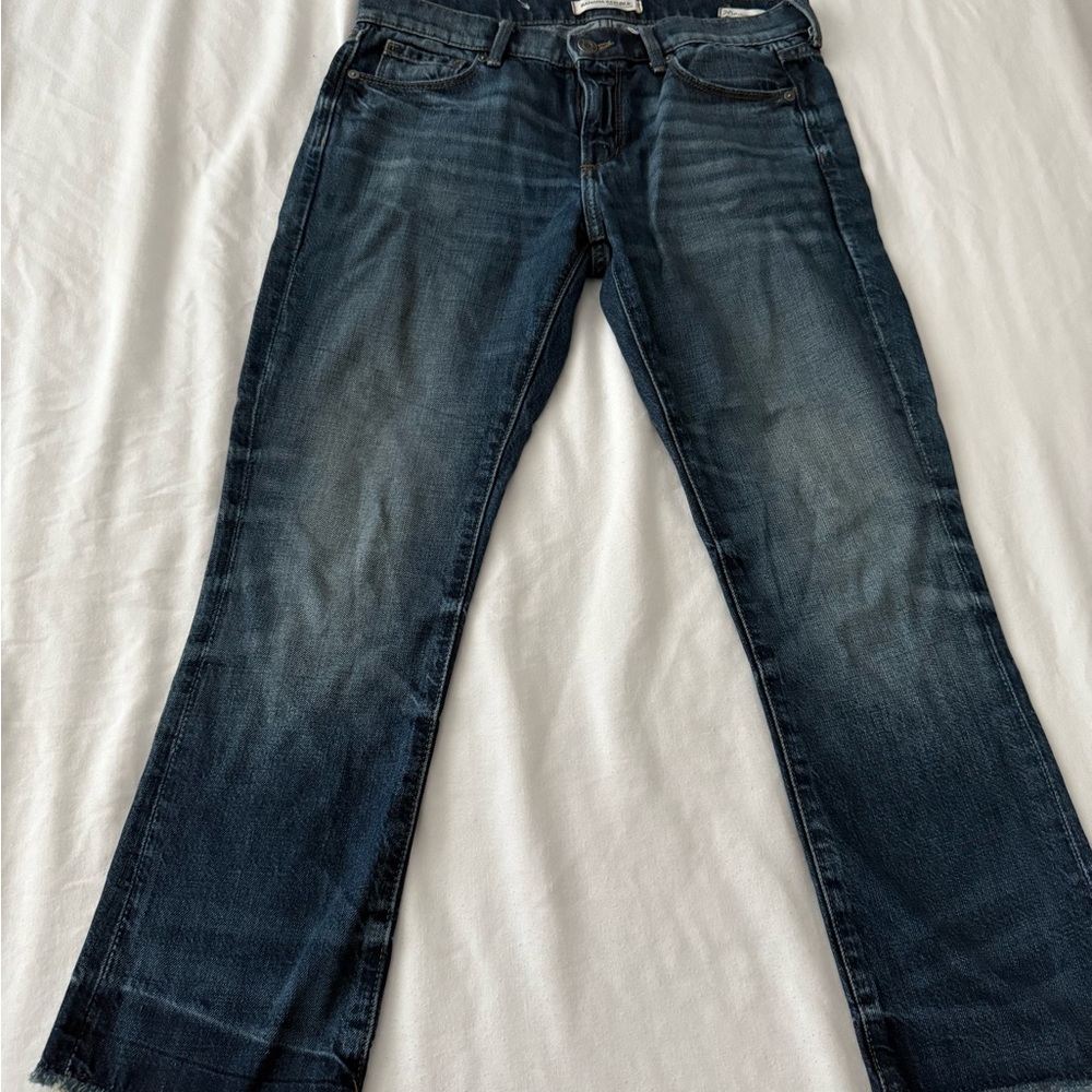 Banana Republic Dark Blue Ankle Jeans